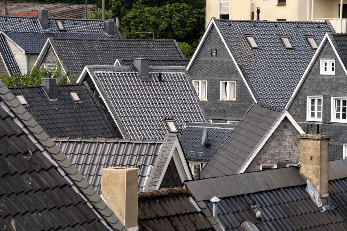 Toitures autour de Persan